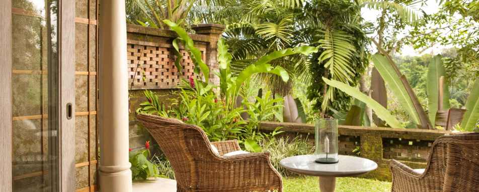 Terrace Room Seating - COMO Uma Ubud