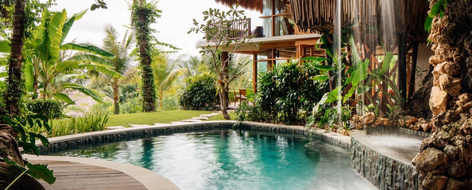 Nihi Sumba Pool and Villa view 