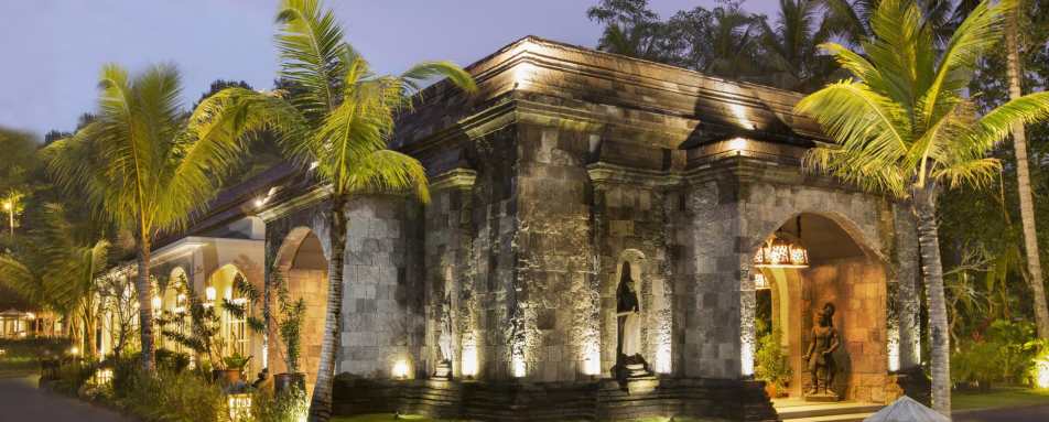 Exterior by night - Plataran Borobudur Resort & Spa