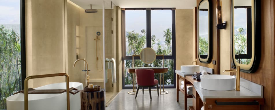 One Bedroom Villa Bathroom view 