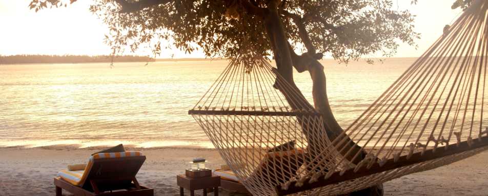 Hammock on the beach 