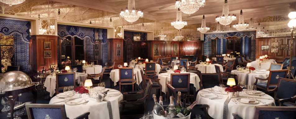 George V dining room - Ashford Castle 