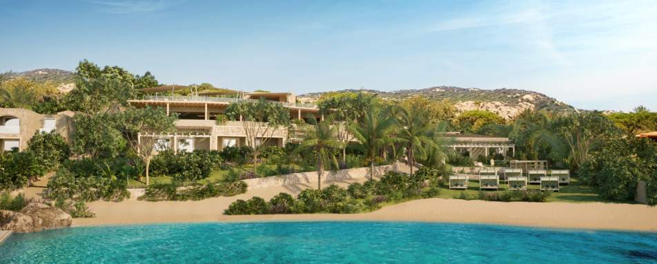 Main Building From Sea 