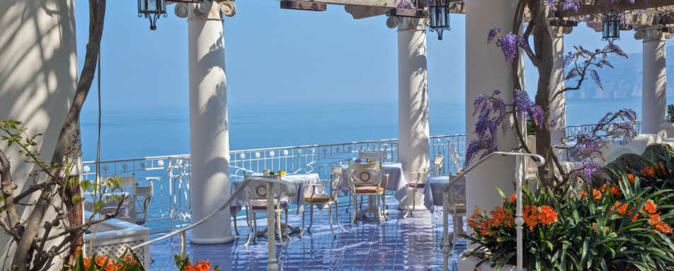 La Pergola terrace - Bellevue Syrene