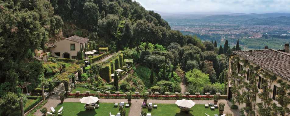 Garden view - Belmond Villa San Michele