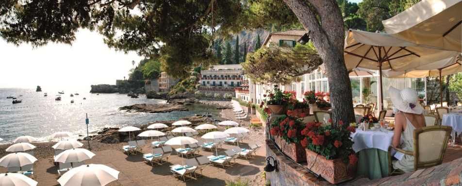 Beach view  - Belmond Villa Sant’Andrea 