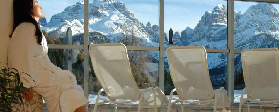 Pool area - Biohotel Hermitage
