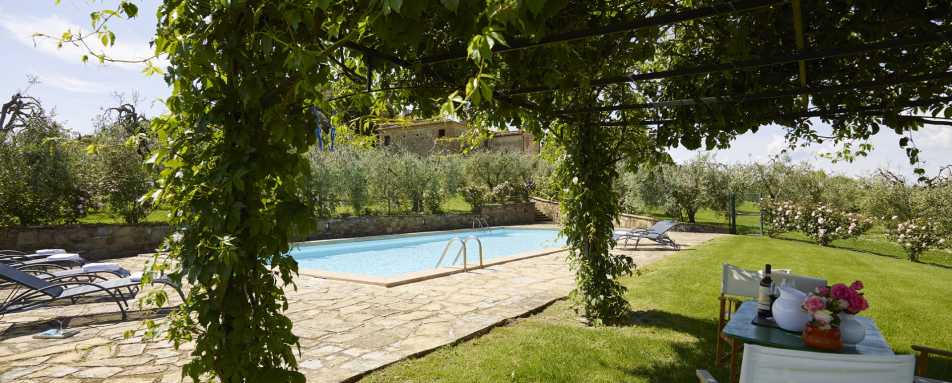 Gardens and Swimming Pool - Castellare de Sernigi 