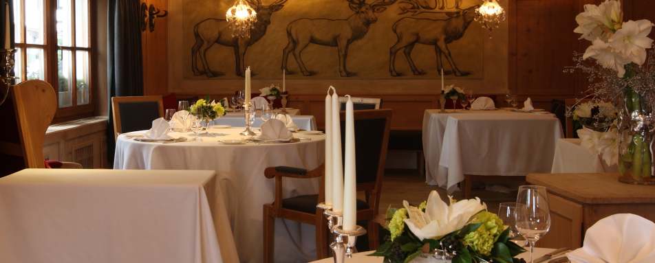 St Hubertus restaurant -  Chalet Zeno, Rosa Alpina 