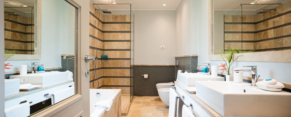 le Dune suite bathroom 