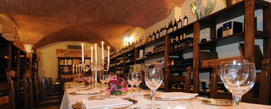 Enoteca Morandi wine cellar