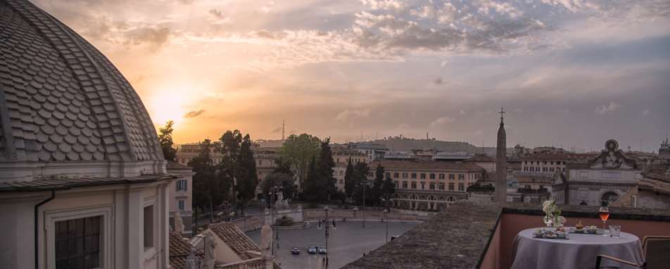 Popolo Suite terrace - Hotel de Russie