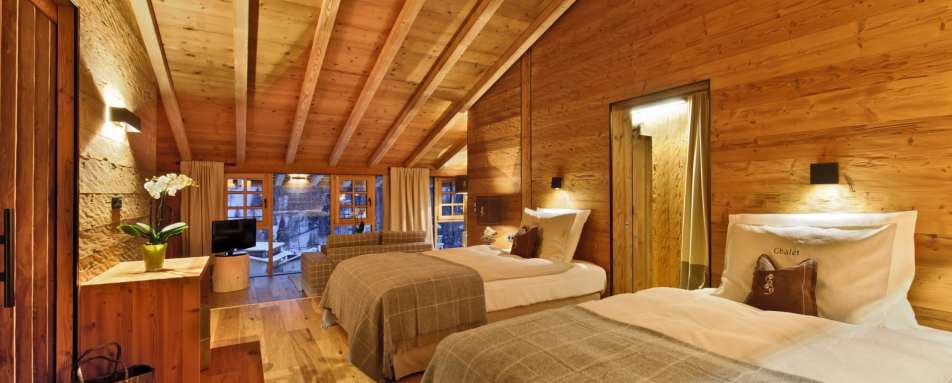 Chalet Gran Cil Bedroom -  Hotel Fanes