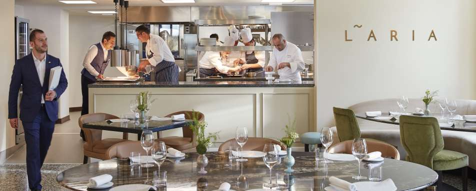 LAria fine dining restaurant 