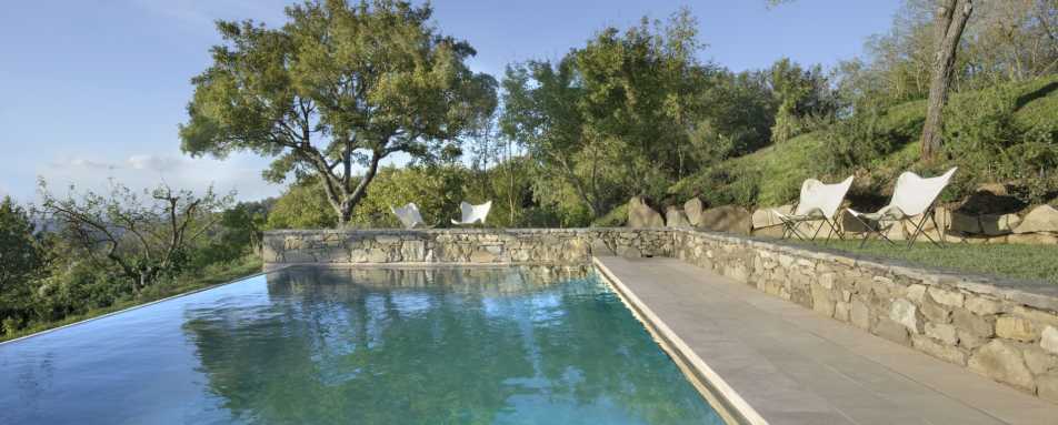 Infinity pool - Monteverdi Tuscany