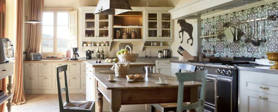 Villa Gauggiole kitchen - Rosewood Castiglion del Bosco