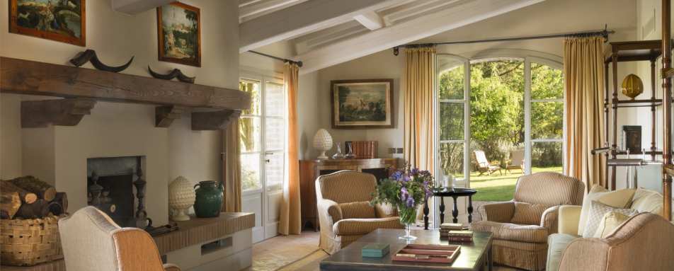 Villa Oliviera living room - Rosewood Castiglion del Bosco