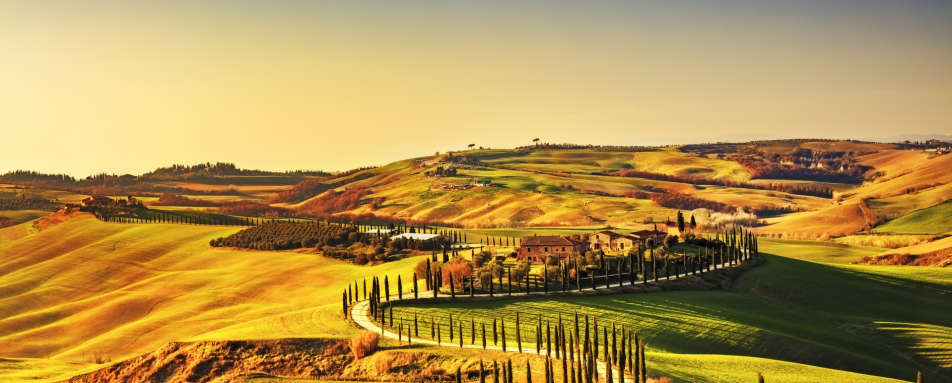 Cycling in the Val dOrcia