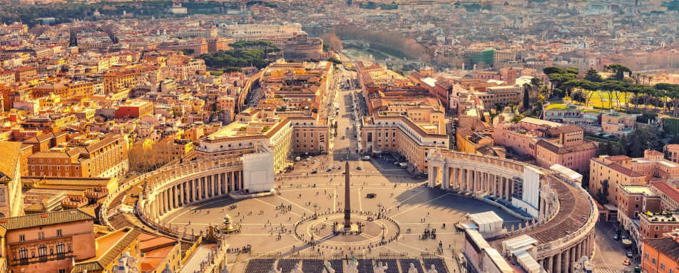 Early morning visit to the Vatican