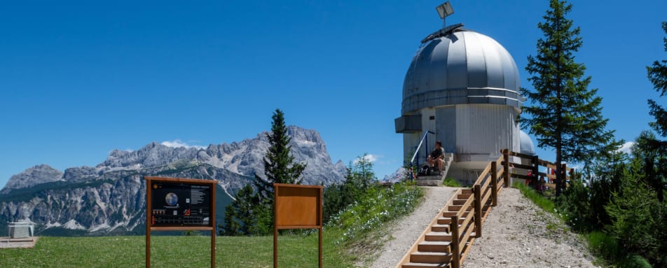 Stargazing at Col Druscie Observatory