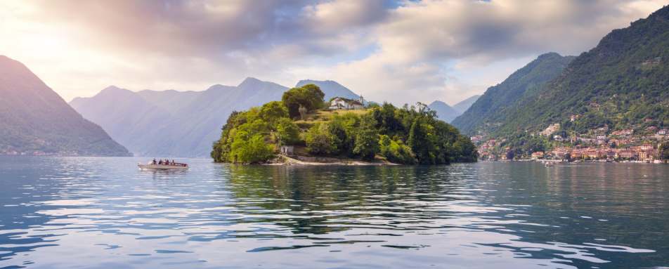 Lake Como Isola Comacina 