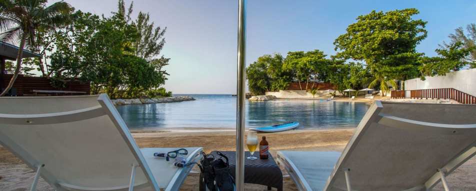 Private Beach - The Trident Jamaica