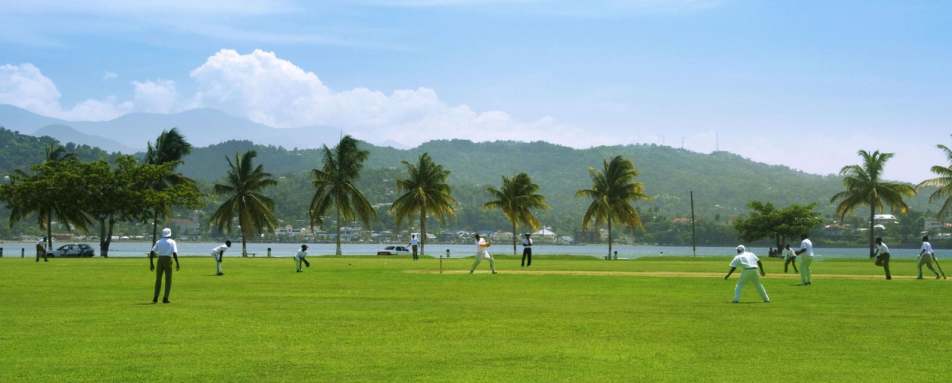 Cricket at the nearby Folly Oval  - Trident Jamaica