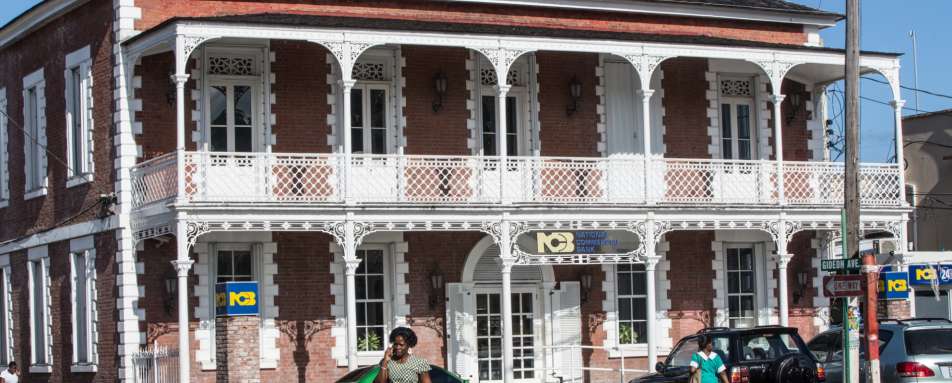 Port Antonio market area