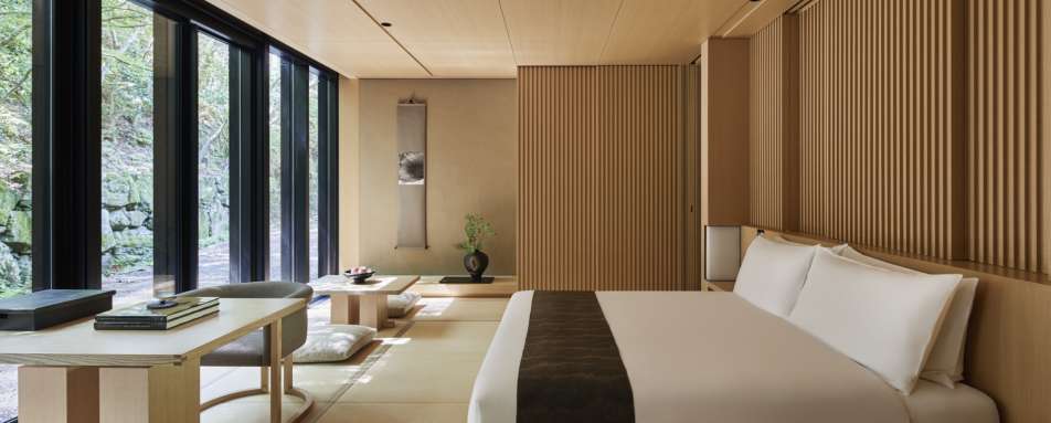 Guest Room at Aman Kyoto 