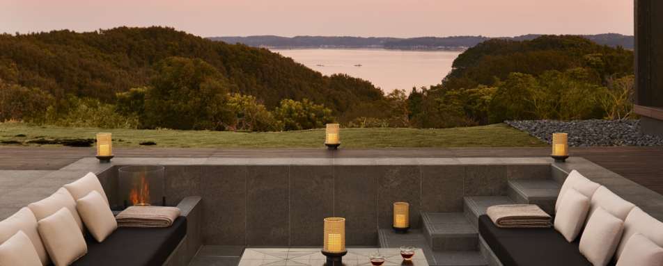 Outside Terrace - Amanemu 