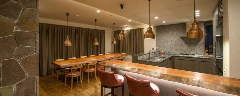 Dining and Kitchen area - Hakuchozan