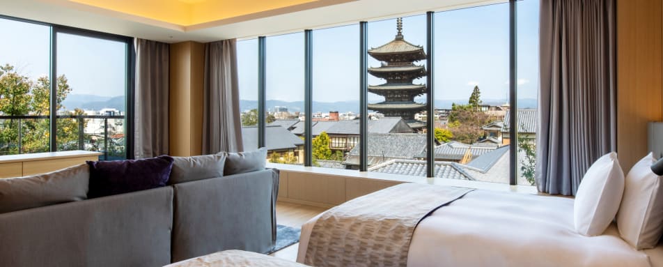 Terrace Twin Pagoda View  