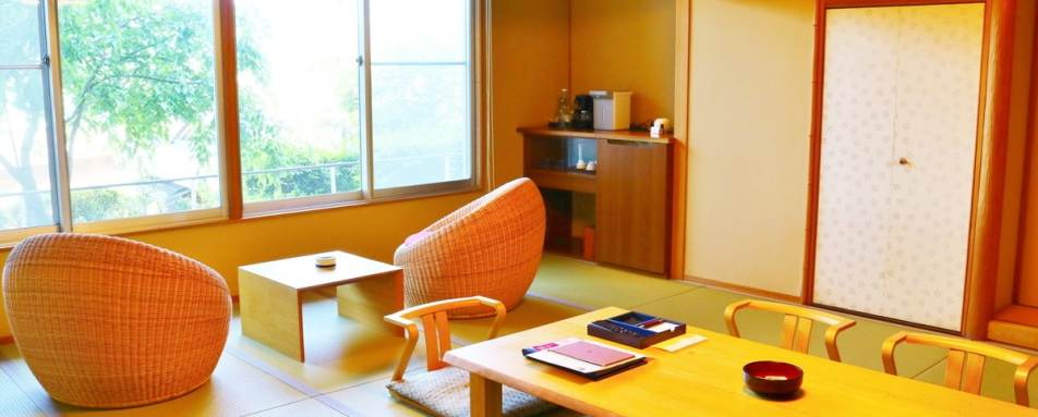 Japanese-style room with Outdoor Bath - Kotohira Kadan