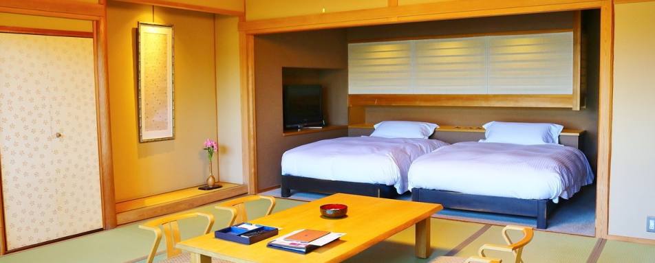 Japanese Western Room - Kotohira Kadan