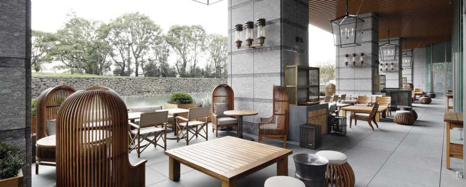 Breakfast terrace - Palace Hotel