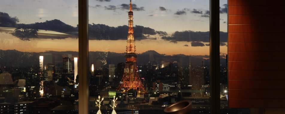 View From Reception - Park Hotel Tokyo