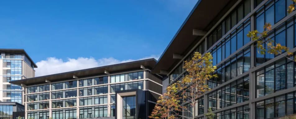 Entrance in green season 