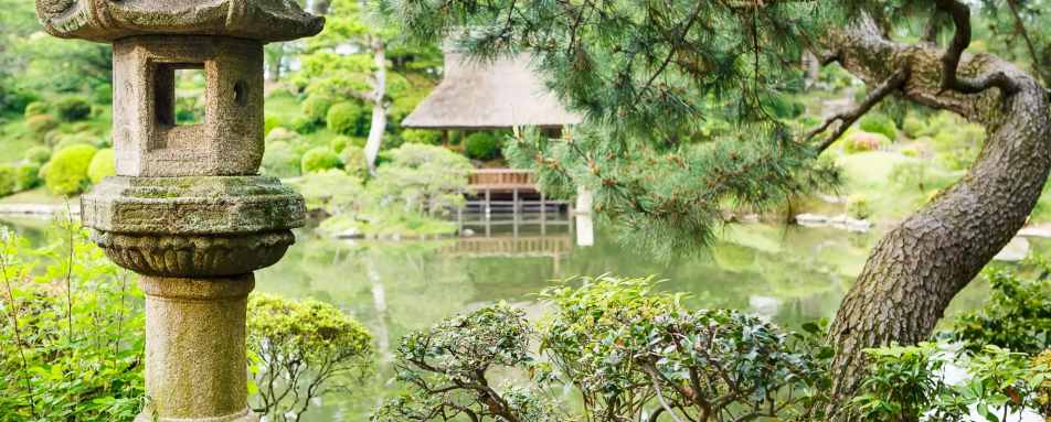 Shukkeien, Japanese Garden in Hiroshima