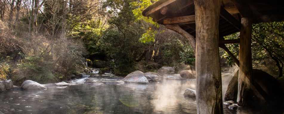 Onsen in Kurokawa - Takefue Ryokan