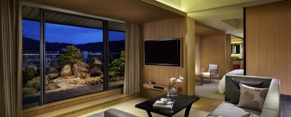 View from Suite - Ritz Carlton Kyoto