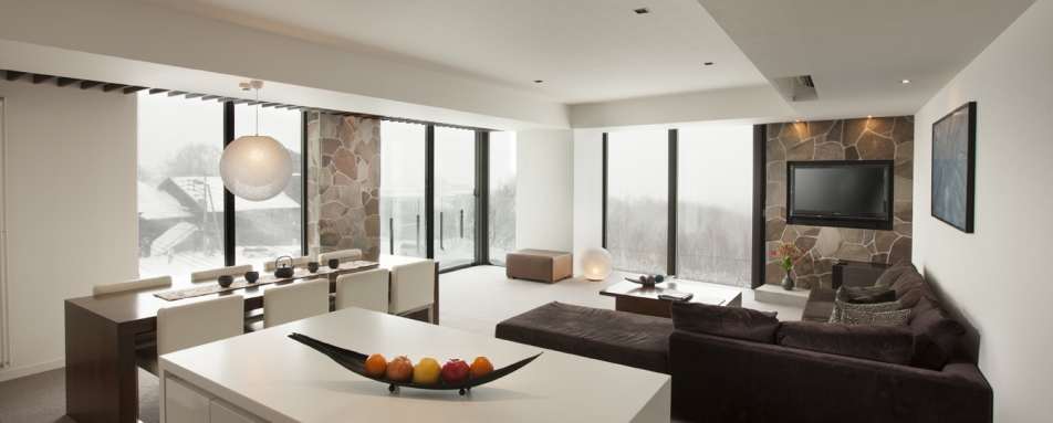 Penthouse living area - The Vale