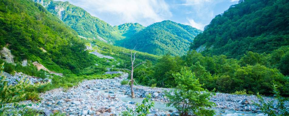 Japanese Alps in Japan 