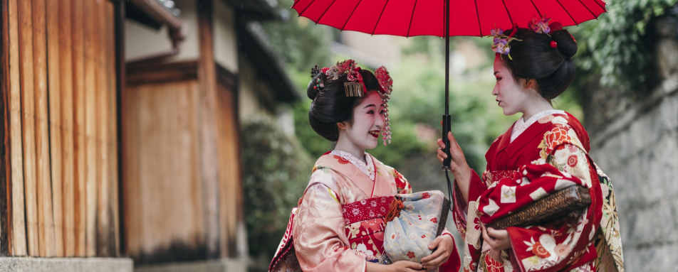Geisha in Kyoto 