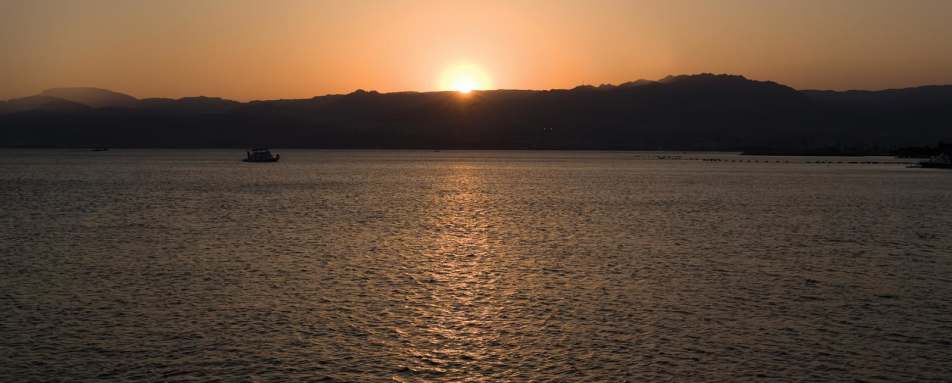 Red Sea sunset - Kempinski Aqaba