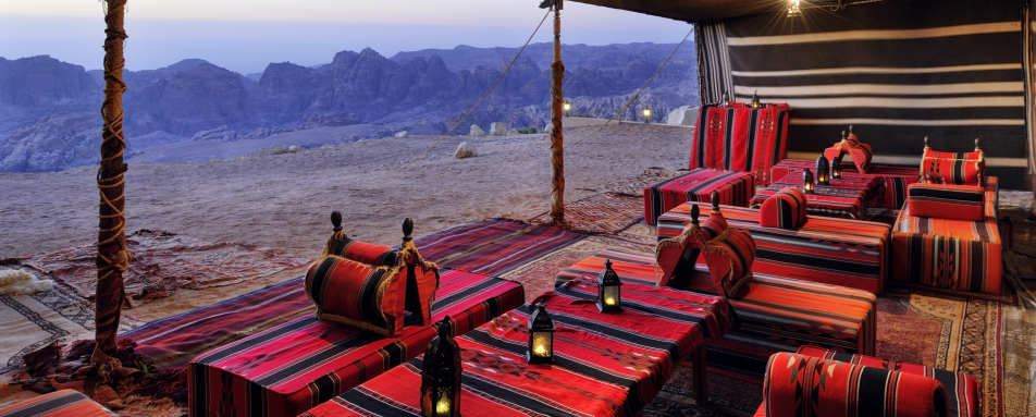 Bedouin Tent - Petra Marriott 