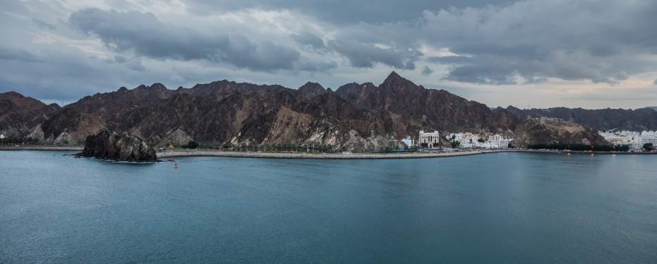 Muscat's coastline - Jordan and Oman