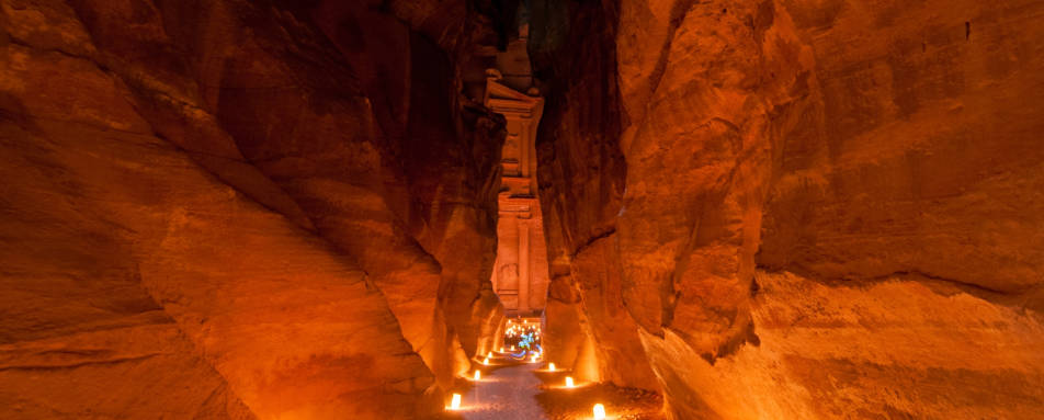 Petra by Night 