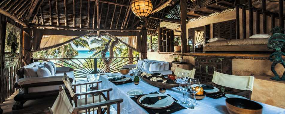 Dining - Alfajiri Beach Villa