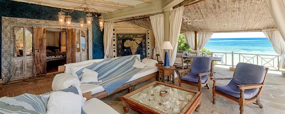 Outdoor Lounge - Alfajiri Cliff Villa