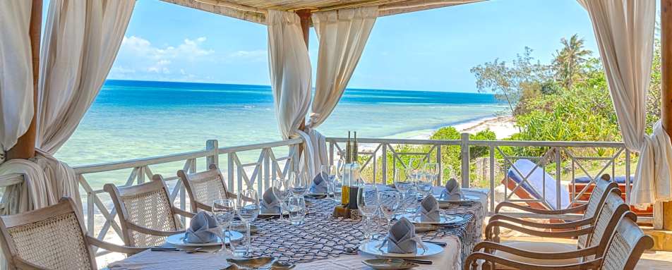 Dining - Alfajiri Cliff Villa